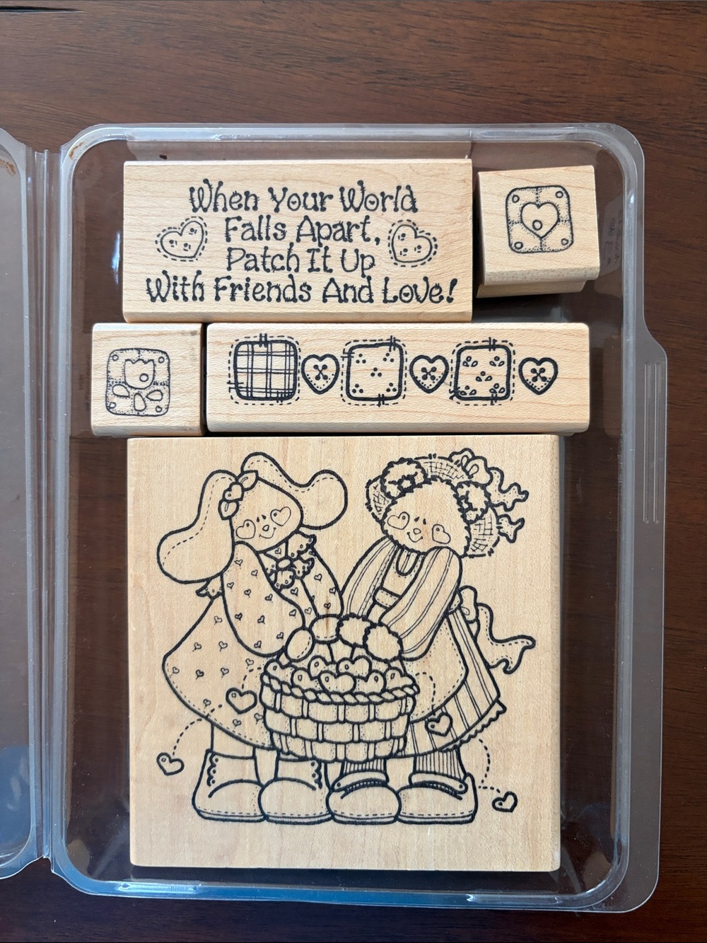 Stampin' Up! Darcie’s Country Folk Stamps Friends & Love
